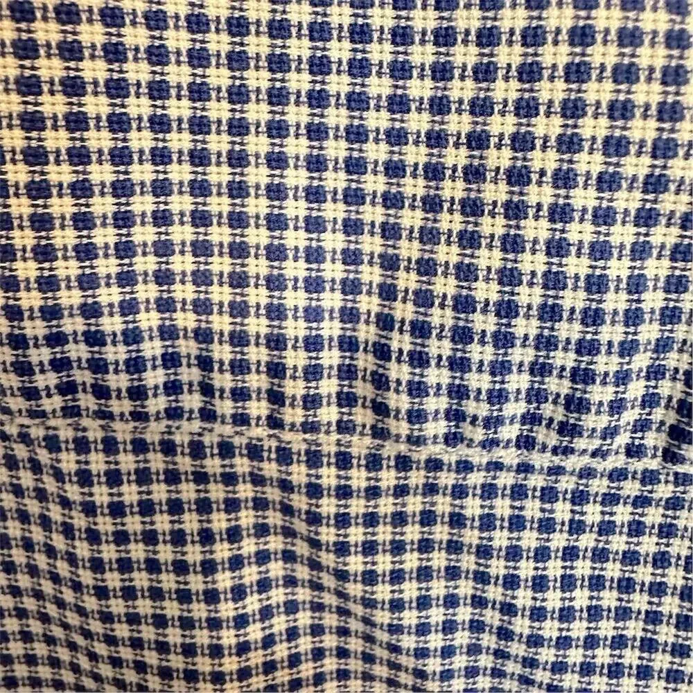 Giorgio Armani Men's XL Blue Checkered Long Sleeve Dress Shirt‎ - Picture 7 of 16
